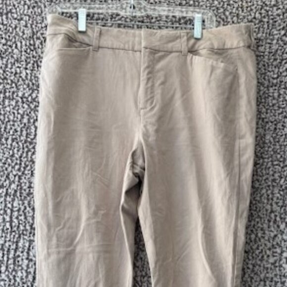 OLD NAVY Khaki High Rise Pixie Skinny Pants - Picture 1 of 8